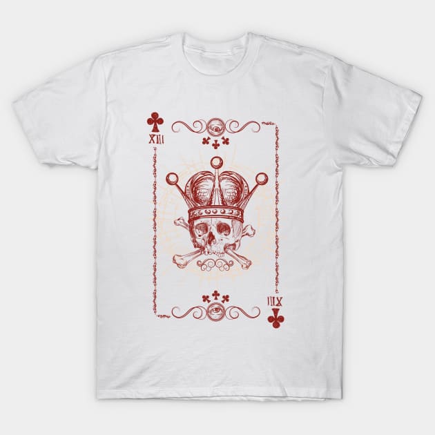 King of Clubs T-Shirt by viSionDesign